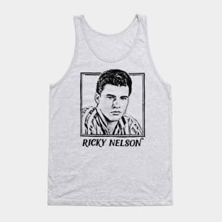 Ricky Nelson // 50s Retro Rock & Roll Aesthetic Tank Top